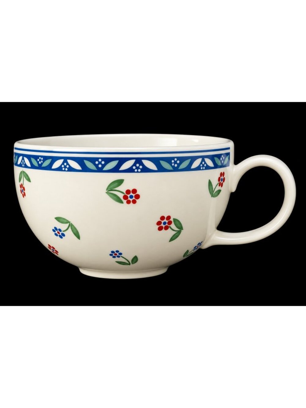 1 Villeroy & Boch Porcelain ADELINE Flat Tea Coffee Cup Cottagecore Replacement